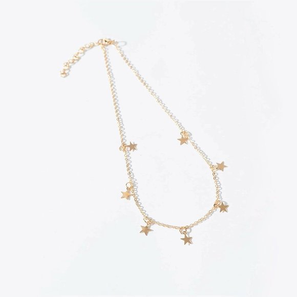 Star Chain Choker - Picture 2 of 2